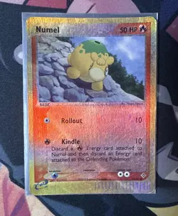 Pokemon TCG: Numel 70/97 (2003) EX Dragon • Reverse Holo E-reader Series Card - Image 1