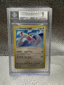 Bgs 9 - 2017 Shining Lugia SM82 Holo Super Premium Collection Promo Pokemon TCG - Image 1