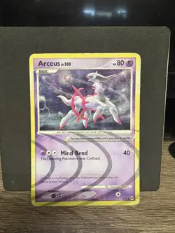 Arceus AR7 Holo Vintage Platinum Promo Card LV 100 - Image 1