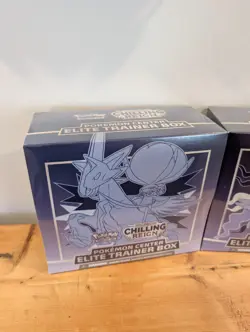 Pokemon Chilling Reign Pokemon Center Elite Trainer Box PC ETB SET PAIR - NM! - Image 3