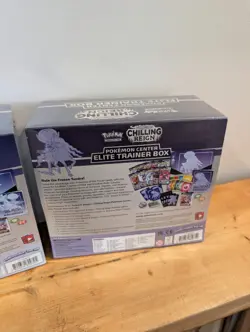 Pokemon Chilling Reign Pokemon Center Elite Trainer Box PC ETB SET PAIR - NM! - Image 4