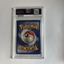 1999 POKEMON JUNGLE 1ST ED #28 VAPOREON PSA 9 - Image 2