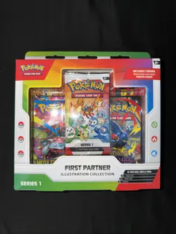 First Partner Illustration Collection Series 1 Pokemon New - Image 1