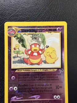 Pokemon TCG Slowking 14/18 Southern Islands Promo Reverse Holo HP With Swirl🌀 - Image 2