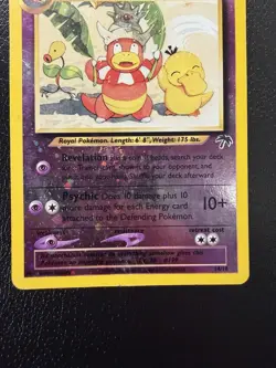 Pokemon TCG Slowking 14/18 Southern Islands Promo Reverse Holo HP With Swirl🌀 - Image 3