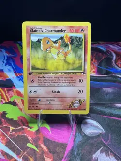Blaine’s Charmander 61/132 – Gym Heroes – 1st Edition – Pokemon TCG 1999 HP - Image 1