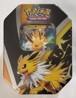 Jolteon V Eevee Evolutions Tin w/ Evolving Skies - Pokemon TCG - Factory Sealed - Image 1