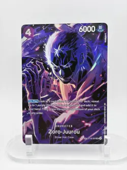 2025 One Piece Card Zoro-Juurou SR/SP OP12 ST18-004 Legacy of the Master NM - Image 1
