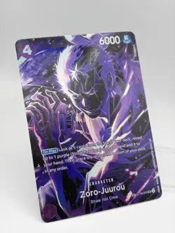 2025 One Piece Card Zoro-Juurou SR/SP OP12 ST18-004 Legacy of the Master NM - Image 2