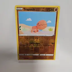 🔥Pokemon TCG Sword & Shield Trapinch Reverse Holo Card Lot 3x🔥 - Image 3