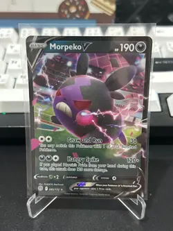 Morpeko V - 095/172 - Ultra Rare - Brilliant Stars - Pokemon Card - Image 1