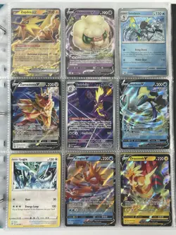 Pokemon Card Collection Binder Lot Holo Rare Ascended Tag Team Charizard Zekrom - Image 3