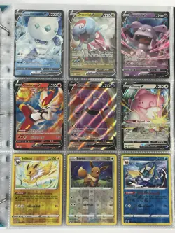 Pokemon Card Collection Binder Lot Holo Rare Ascended Tag Team Charizard Zekrom - Image 5
