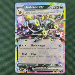 Umbreon EX 060/131 Prize Pack Series Card Holo Stamped Promo Pokemon Card - Image 1