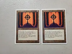 2x MTG Magic the Gathering Tormod's Crypt Chronicles LP Free Shipping - Image 1