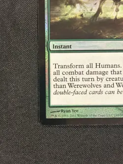 Moonmist 195 Common Innistrad FOIL Magic The Gathering Card - Image 5