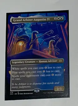 Wizards of the Coast Grand Arbiter Augustin IV (Borderless) Legendary Creature - Image 1