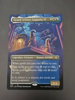 Magic: The Gathering Grand Arbiter Augustin IV Borderless Double Masters 2022 R… - Image 1