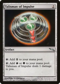 MTG Talisman of Impulse ** Mirrodin ** English (NM) - Image 1