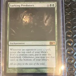 Magic: The Gathering Lurking Predators Core Set 2010 Green Rare 190/249 - Image 1