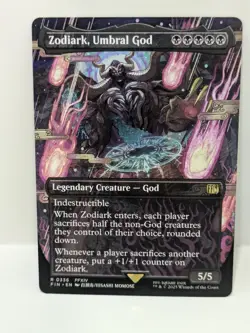 Zodiark, Umbral God - Final Fantasy - Rare - Borderless - FIN 336 - Image 1