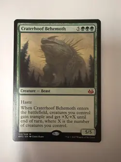 MTG Craterhoof Behemoth - Modern Masters 2017 Regular LP - Image 1
