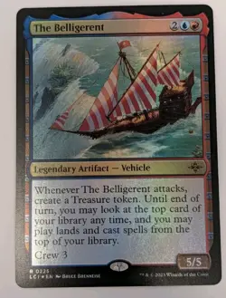 The Belligerent The Lost Caverns of Ixalan Foil - MTG RARE - Image 1