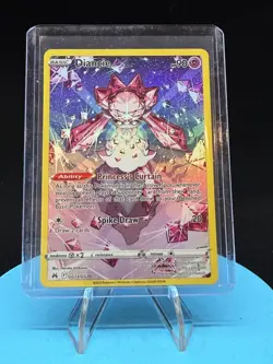 Pokemon TCG Diancie GG13/GG70 Crown Zenith Holo Galarian Gallery NEAR MINT! - Image 1