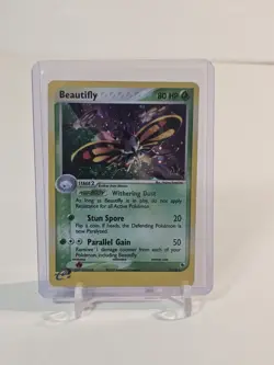Beautifly - EX Ruby & Sapphire 2/109 2003 - E Reader - Pokemon - Holo NM - Image 1