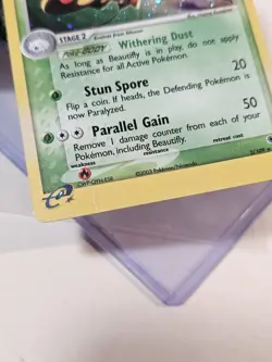 Beautifly - EX Ruby & Sapphire 2/109 2003 - E Reader - Pokemon - Holo NM - Image 5