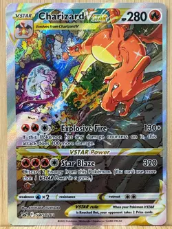 NM-Mint Charizard VSTAR - SWSH262 - SWSH Black Star Promos Pokemon SWSH Black St - Image 2