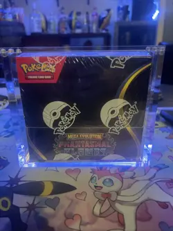 Pokemon TCG Mega Evolutions - Phantasmal Flames ME02 Booster Display Box & CASE - Image 1