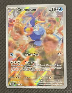 Pokemon - Cramorant 176/167 Sv06: Twilight Masquerade Holo - Image 1