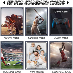 "200 Count Matte Black Card Sleeves & Top Loaders - Premium Deck Protectors for - Image 4