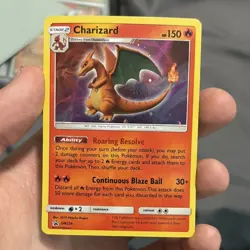 Pokemon Charizard Promo Holo SM226 Stage 2 150 HP Continuous Blaze Ball - Image 1