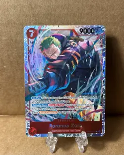 One Piece Roronoa Zoro EB04-007 SR ENGLISH OP15 - Image 1