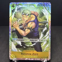 Roronoa Zoro SR OP15-113 Adventure on Kami's Island Foil One Piece Card Game - Image 1
