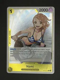 One Piece Adventure on Kami’s Island OP-15-EB04 - Nami Rare OP15-108 - Image 1
