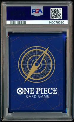 2024 One Piece OP09 EN Manga Alternate Art #004 Shanks PSA 10 GEM MINT - Image 2