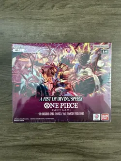 Bandai One Piece A Fist of Divine Speed OP-11 Booster Box English SEALED - Image 1