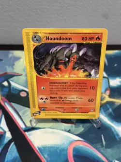 Houndoom Aquapolis 14/147 Rare Pokemon E Reader Card Non-Holo - LP - Image 3