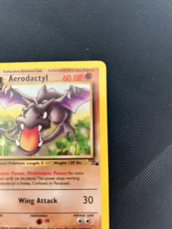 Pokemon TCG Aerodactyl Fossil Card 16/62 Regular Rare, WOTC LP Condition - Image 3