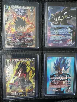 Dragon Ball Super Card Game SCR/SLR lot - Image 2
