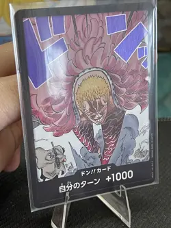 DON Card Donquixote Doflamingo Foil OP10 Royal Blood One Piece NM - Image 1