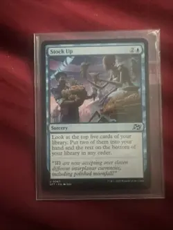 Stock Up Sorcery Card - Magic: The Gathering Game - Image 1