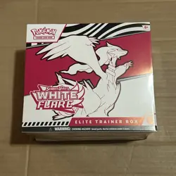 Pokemon White Flare ETB Elite Trainer Box - Factory Sealed - Image 1