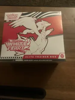 Pokemon Scarlet and Violet White Flare Elite Trainer Box ETB Factory Sealed - Image 1