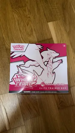 Pokemon Center Elite Trainer Box ETB Black Bolt White Flare New Factory Sealed - Image 1