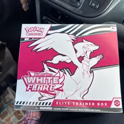 Pokemon TCG Scarlet & Violet White Flare Elite Trainer Box Factory Sealed ETB - Image 1