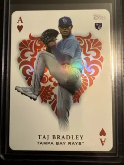 2023 Topps Update Series - All Aces Taj Bradley #AA-75 (RC) - Image 1